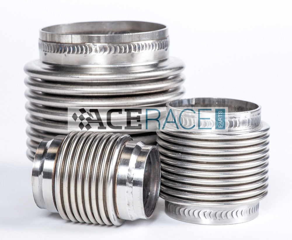 1.750 Flex Bellow (with Inner Liner) x 2.500 Overall Length - 304  Stainless