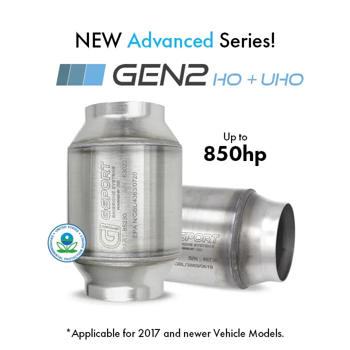 G-Sport Gen2 UHO EPA Compliant Catalytic Converter 6 Pack - 4.000" Inlet/Outlet (685240)