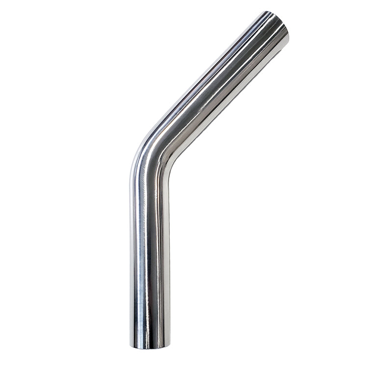 2.5 x 0.047 45° Titanium Mandrel Bends - (3.75 CLR / 6 Legs