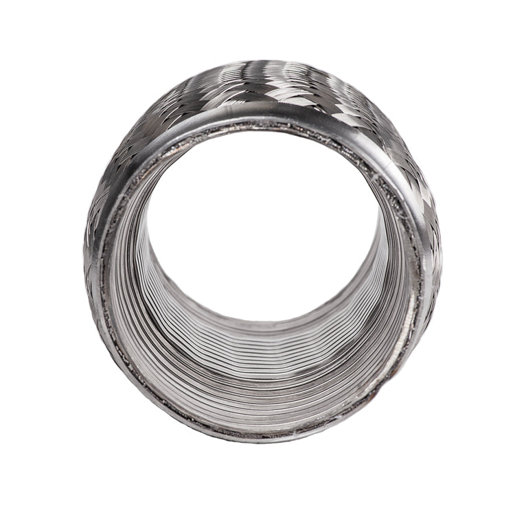 3 ID x 8-Long Flex Coupling (Interlock Liner) - 304 Stainless