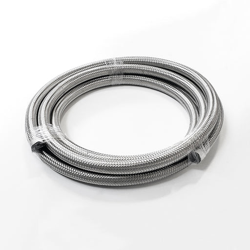 20AN Stainless Steel Braided Flex Hose with Reinforced Rubber