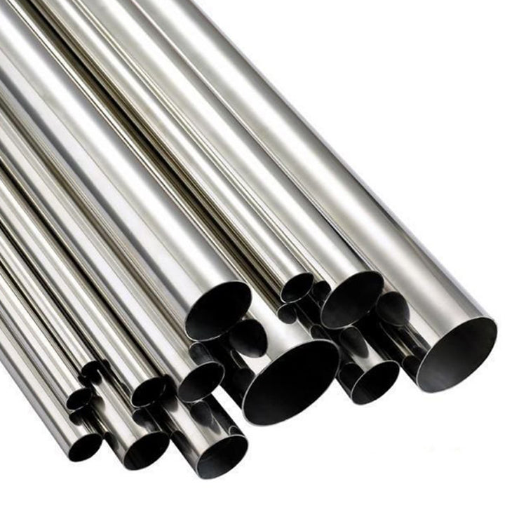 2.250 OD x 16ga (0.065) Round Tube - Polished OD - 321 Stainless